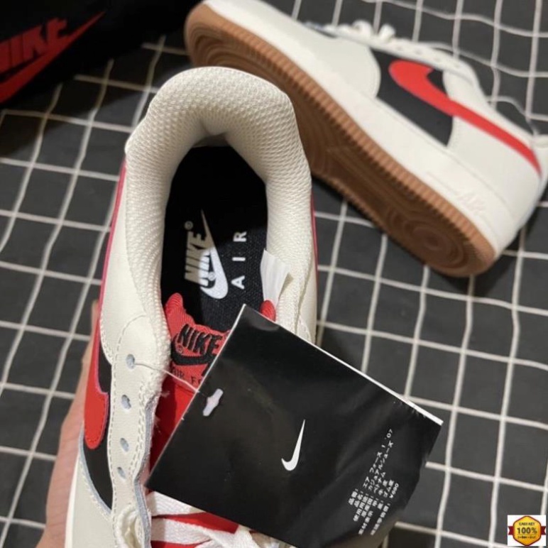 [Full box] giày AF1 Gucci trắng đen đỏ  mới 11 | BigBuy360 - bigbuy360.vn