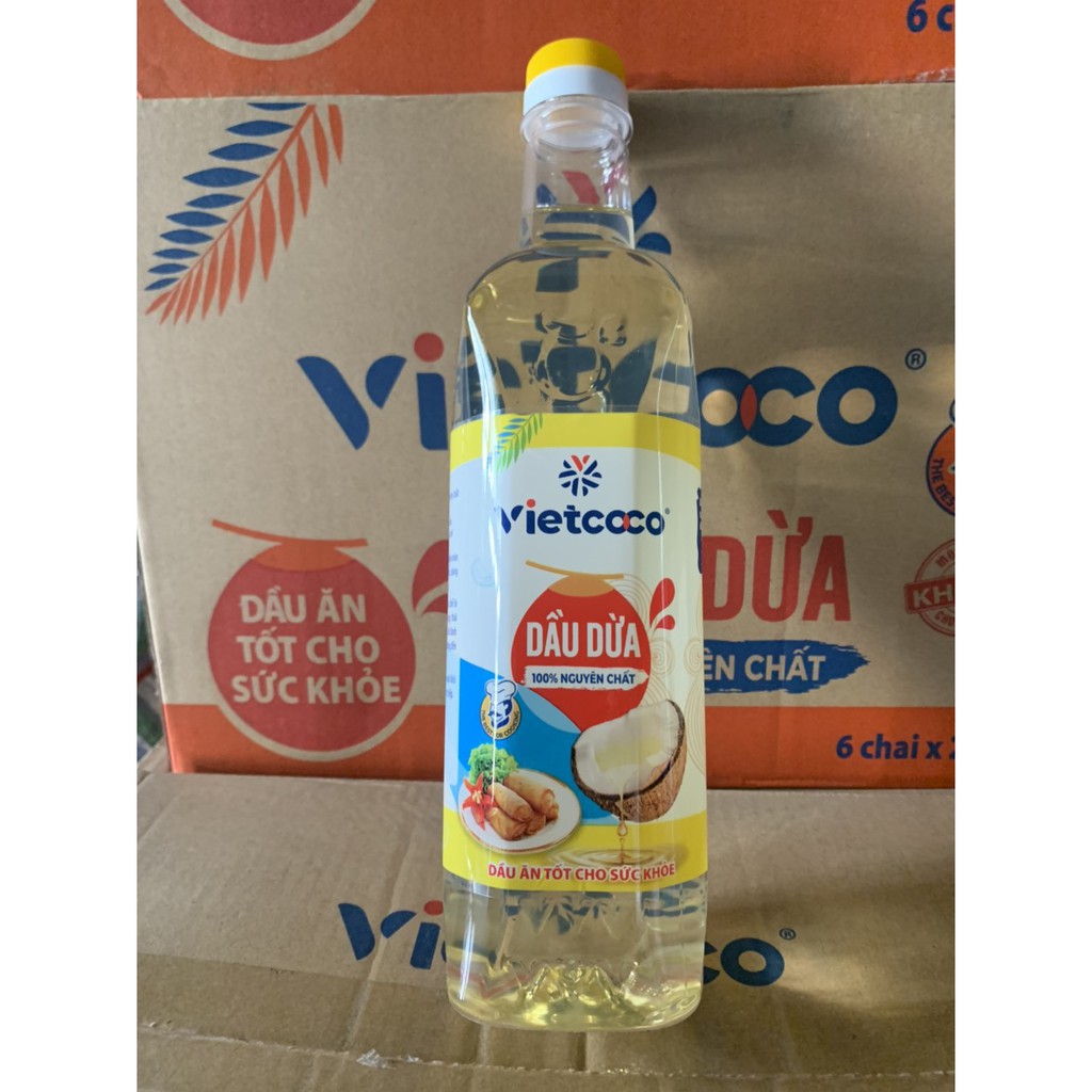 Dầu Dừa chiên xào ( cooking oil) VIETCOCO