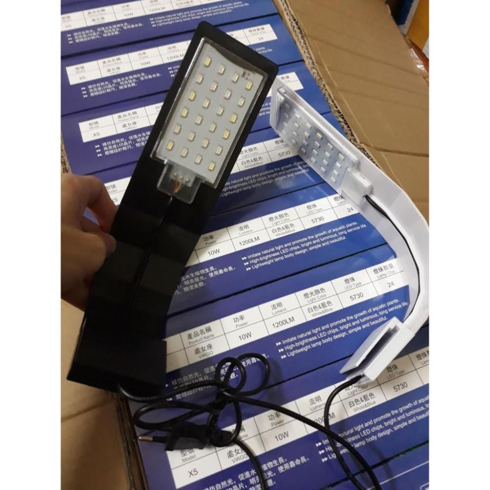 Đèn kẹp thành bể bật tắt 3 chế độ màu- Đèn thủy sinh WRGB thế hệ mới