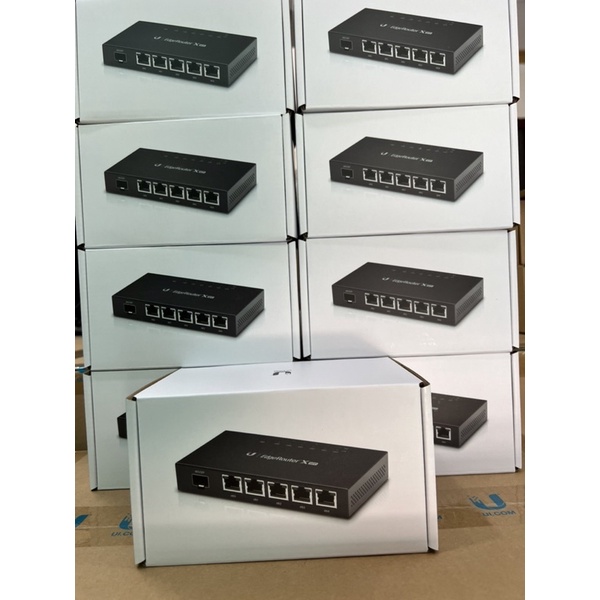Router và cân bằng tải Ubiquiti EdgeRouter X SFP có cổng quang - Hàng chĩnh hãng