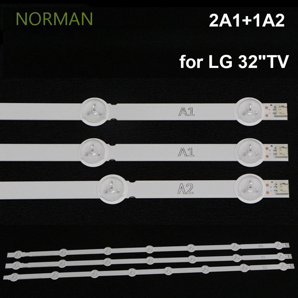 NORMAN 630mm LED Strip 32ln570V 7 LED+8 LED Backlight Strip 32LN5180 1204A 32LN520B 32LN5100 6916L-1105A 6916L-1106A for LG 32"TV/Multicolor