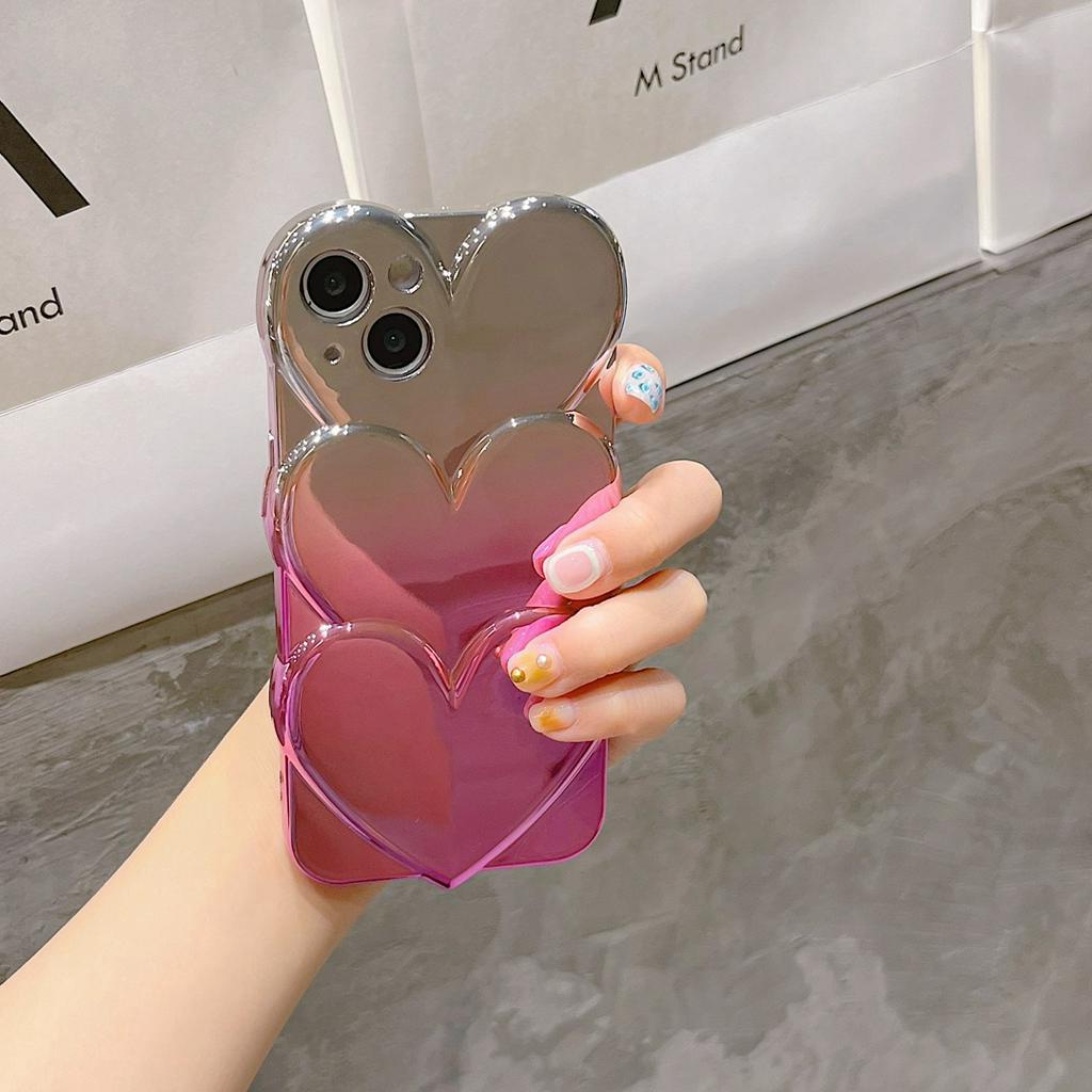 Ốp Điện Thoại Mềm Mạ Bạc Xinh Xắn Cho Iphone 14 pro max 12 pro max 11 pro max xs max xr x 13promax