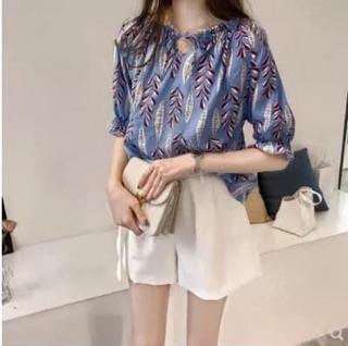 Áo trễ vai áo sơ mi