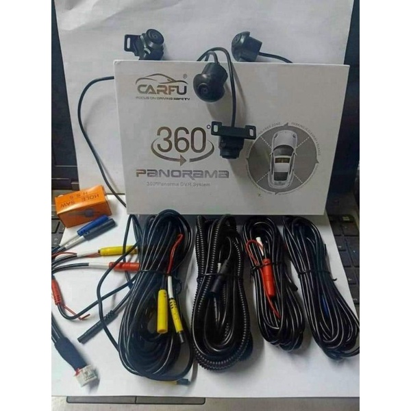 Màn hình Android Carfu G200s liền Cam 360 toàn cảnh Sony 225 full hd Ram 3gb/32gb chip 8x 7862 cắm sim 5G ver 2023