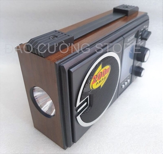 ĐÀI RADIO ĐA TẦN ĐA NĂNG KIÊM ĐÈN PIN BẮT FM AM CHẠY USB THẺ NHỚ NGHE NHẠC TIẾNG TO SW205 SW206