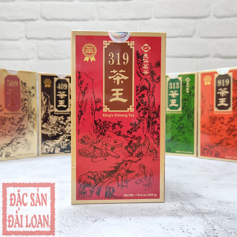 Trà Ô Long Nhân Sâm Trà Vương Ten Ren 319 Đài Loan