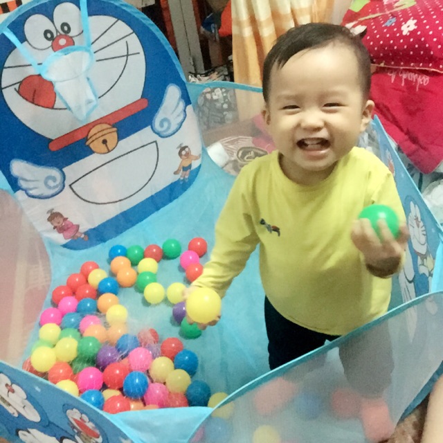 1 lều bóng kèm 100 bóng