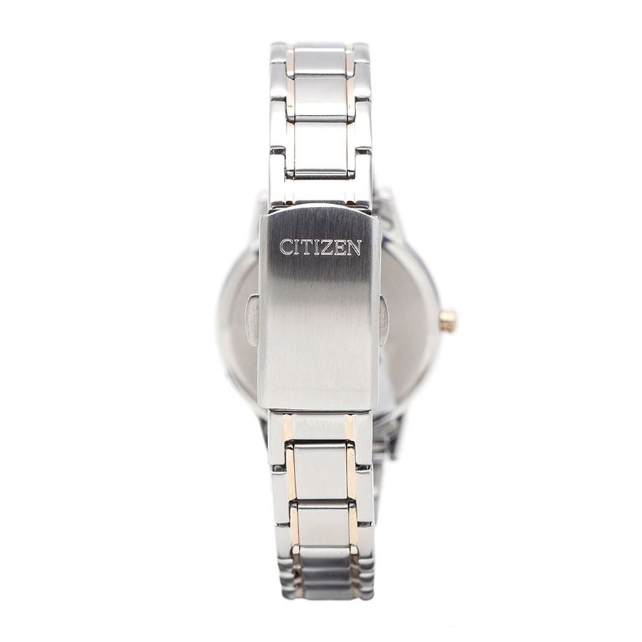 Đồng Hồ Nữ Citizen Dây Thép Không Gỉ FE1088-50E - Mặt Đen