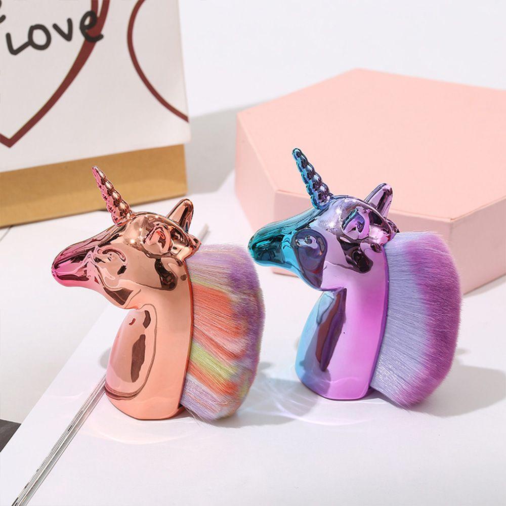 Cọ Tẩy Sơn Móng Tay Màu Cầu Vồng Sáng Tạo Cho Nữ