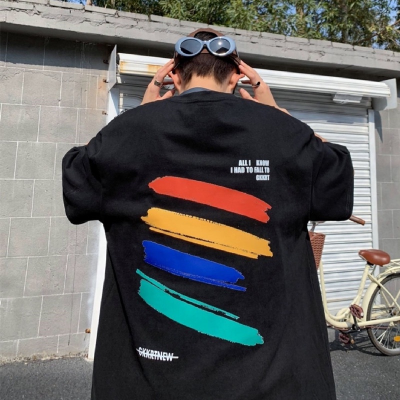 Áo Thun Tay Ngắn Thời Trang Hàn Quốc Size M-5XL