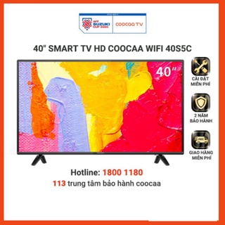 Smart TV Full HD Coocaa 40 inch - Model 40S5C (Đen) - Miễn phí lắp đặt (siêu sale)