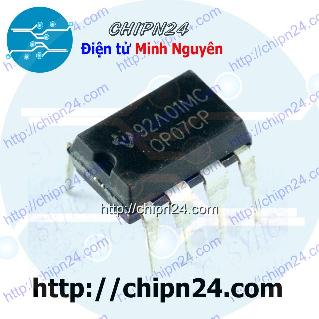 [3 CON] IC OP07 DIP-8 (OP07CP)