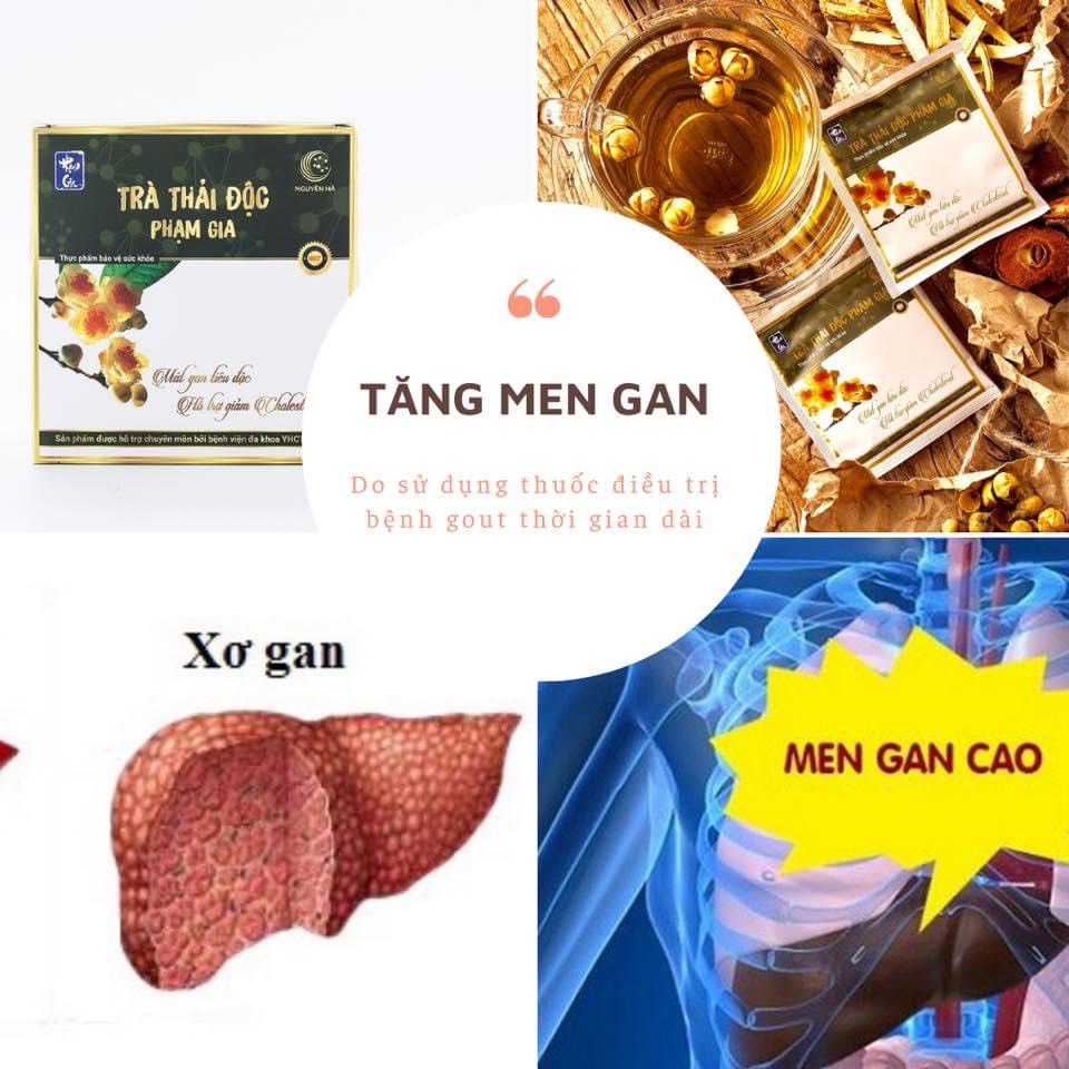 {CHÍNH HÃNG} TRÀ THẢI ĐỘC PHẠM GIA , MÁT GAN , TIÊU ĐỘC, TĂNG CƯỜNG CHỨC NĂNG GAN