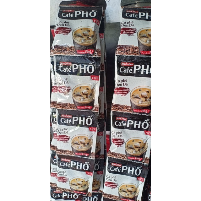 Cà Phê Phố Đen Đá ( Dây 10 gói x 16g) | BigBuy360 - bigbuy360.vn