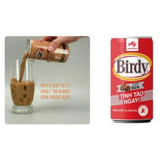 Cà phê sữa highland & birdy lon pha sẵn