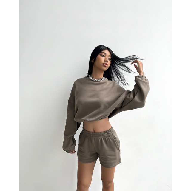 Set Quần Short + Áo Croptop