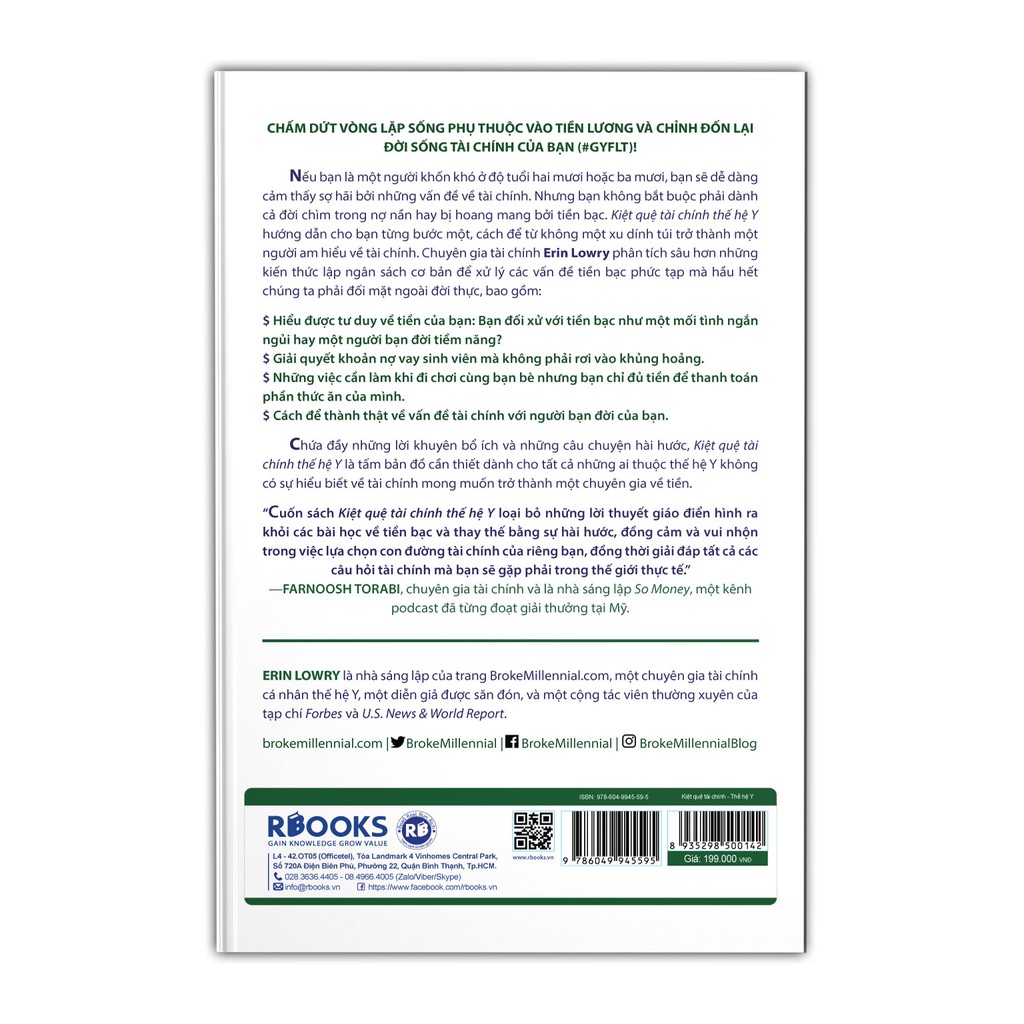 Sách - Kiệt Quệ Tài Chính Thế Hệ Y - Hãy Ngừng Sống Chật Vật Và Chỉnh Đốn Lại Đời Sống Tài Chính Của Bạn
