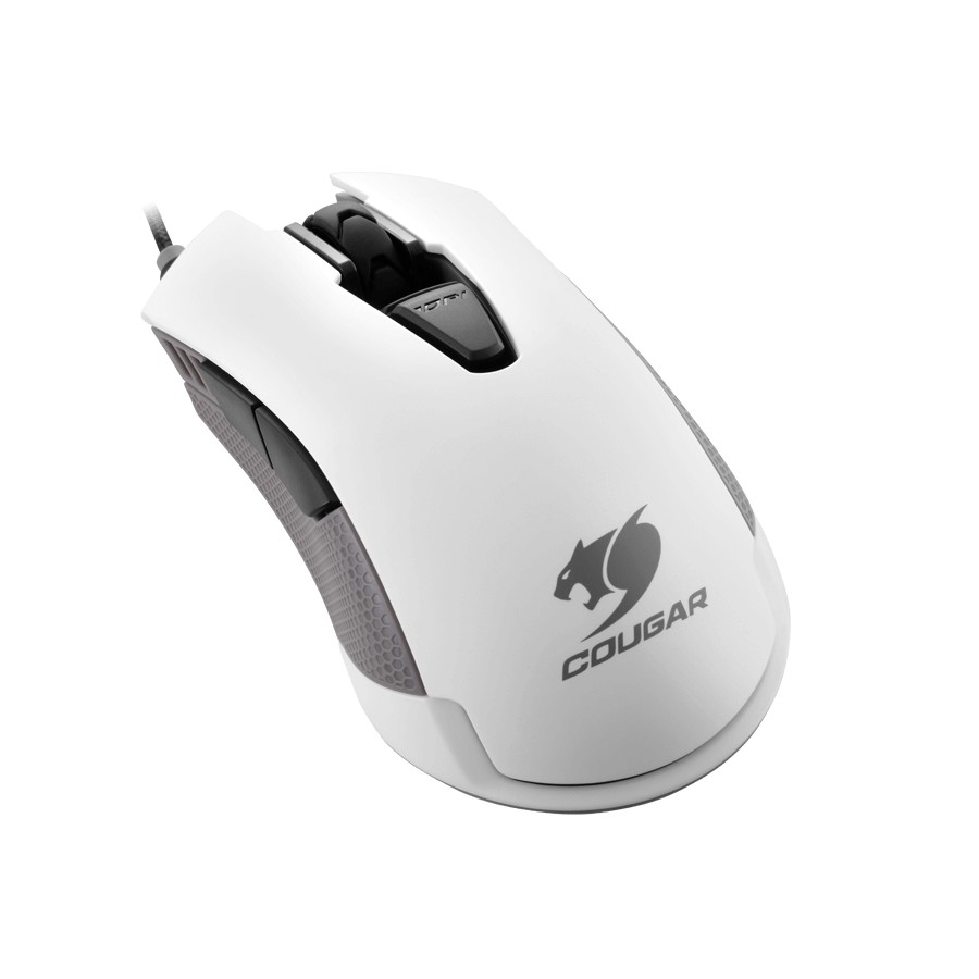 Chuột Cougar 500M White RGB Led - Avago A3090 Optical Gaming Mouse