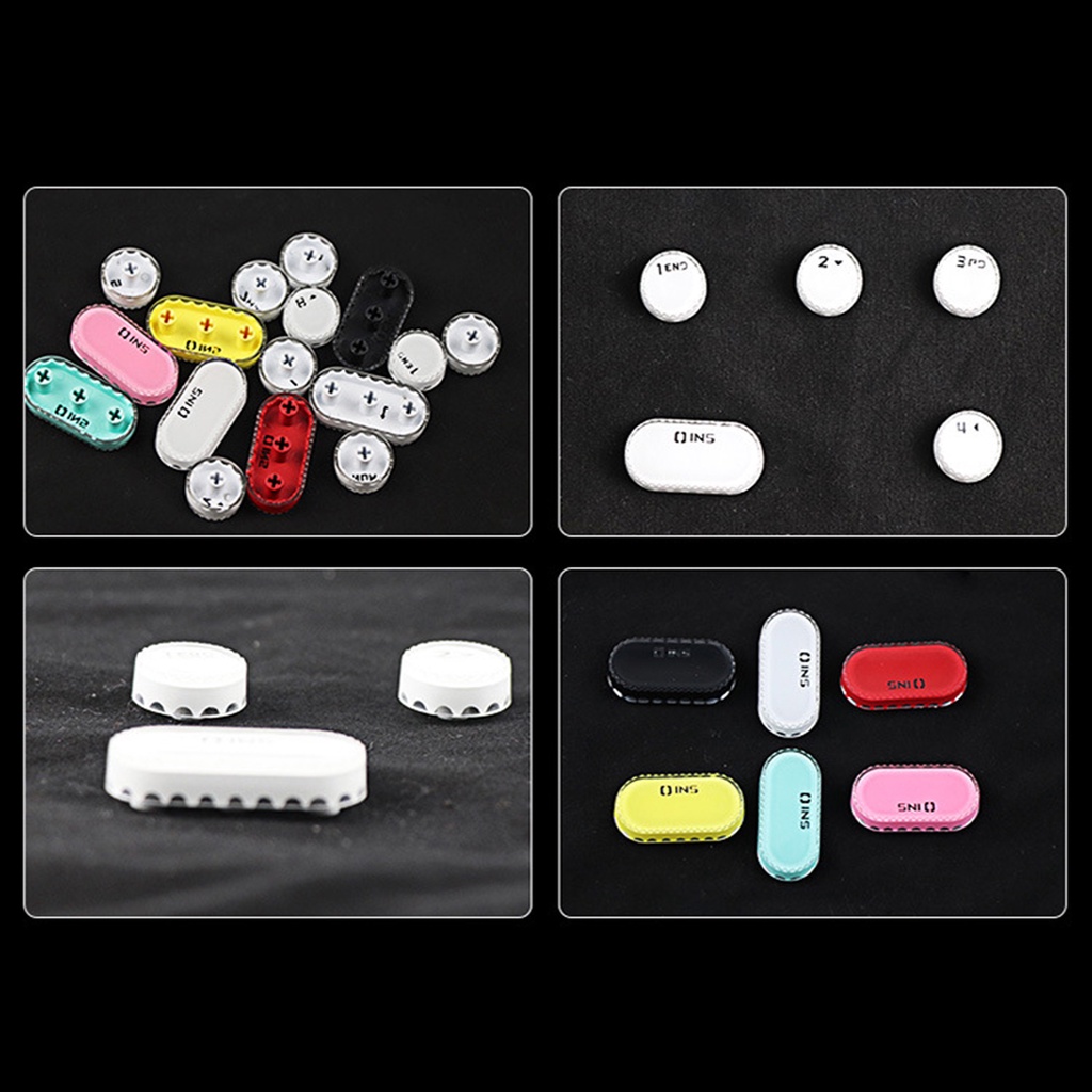 Set 104 nút bàn phím cơ hình tròn chống mòn thay thế cho máy tính
