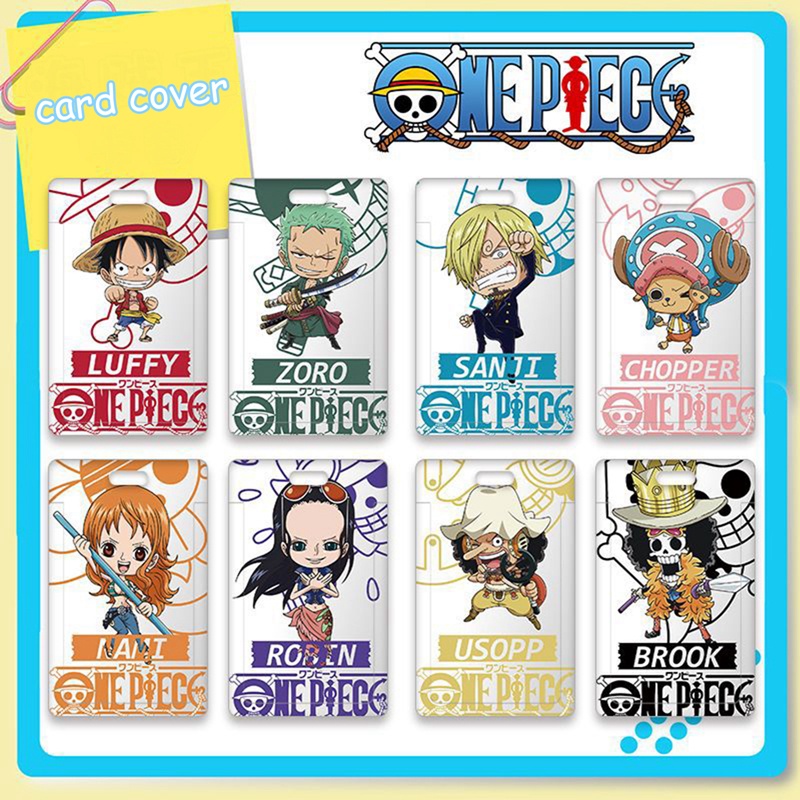 Dây Đeo Thẻ Nhân Viên In Hình One Piece Series 2