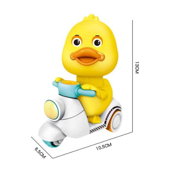 Vịt lái xe chạy đà