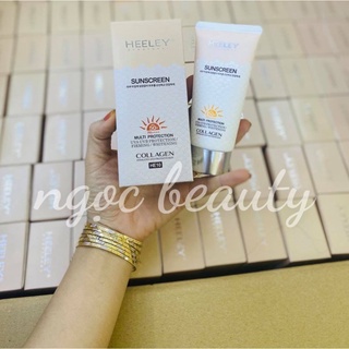 Kem Chống Nắng Heeley Collagen Chống Lão Hóa Nâng Tông Cho Da Nhạy Cảm 88ml