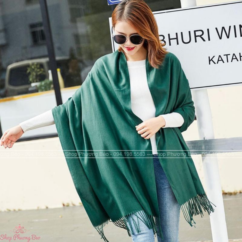 Xả Khăn quàng cổ nam nữ Cashmere đẹp giá lẻ như sỉ