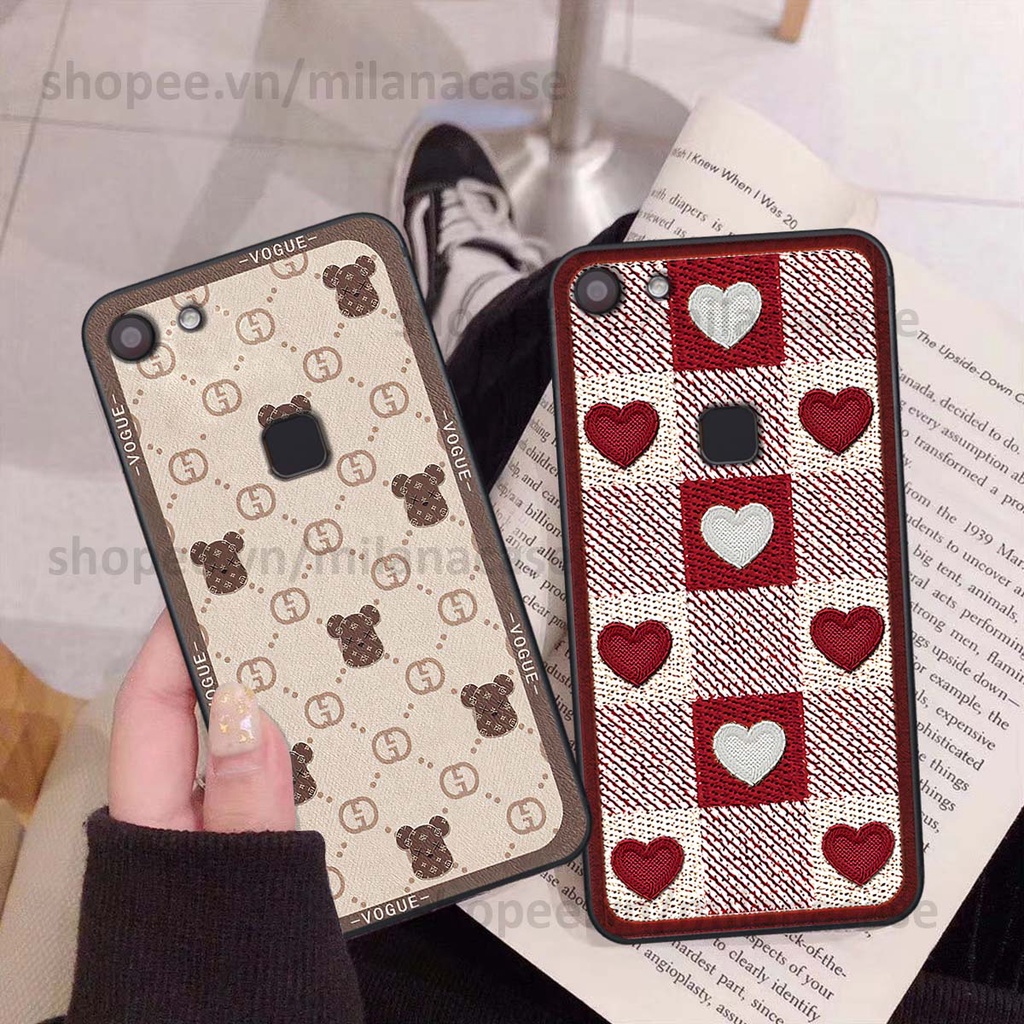 Ốp Vivo V7 / V7 Plus / V7+ hình trái tim be love tình yêu siêu đẹp, cá tính, thời trang