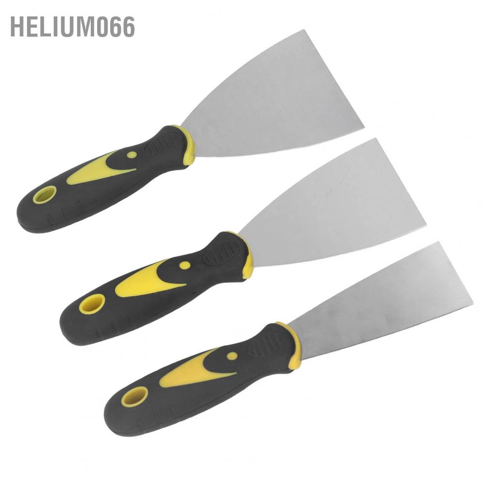 3 cái Putty Knife Spackle Taping Scraper Tool Set Kit cho Sơn Hình Nền Trần Helium066