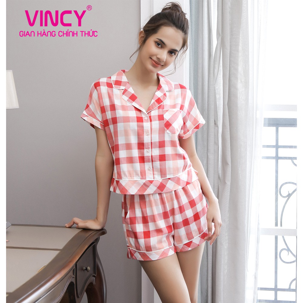 Bộ đồ shorts kate Vincy BSK101W01