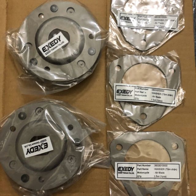 Cặp ép đế sắt ba càng PCX + Ab + Lead + Click ZIN