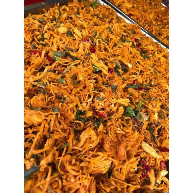 Khô Gà Lá Chanh 100% Thịt Gà Loại 1 hộp 500gram  TỪ ĐƠN 50K,  Hàng ngon nhà làm