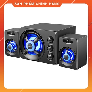 Bộ loa máy vi tính để bàn sada d-208 âm thanh trầm hỗ trợ bluetooth - dùng cho laptop, pc, tivi