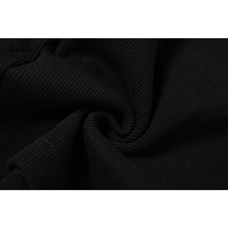 Áo Tank Top Sát Nách Cổ Tròn In Họa Tiết Chữ Hoạt Hình Thời Trang Cho Nữ