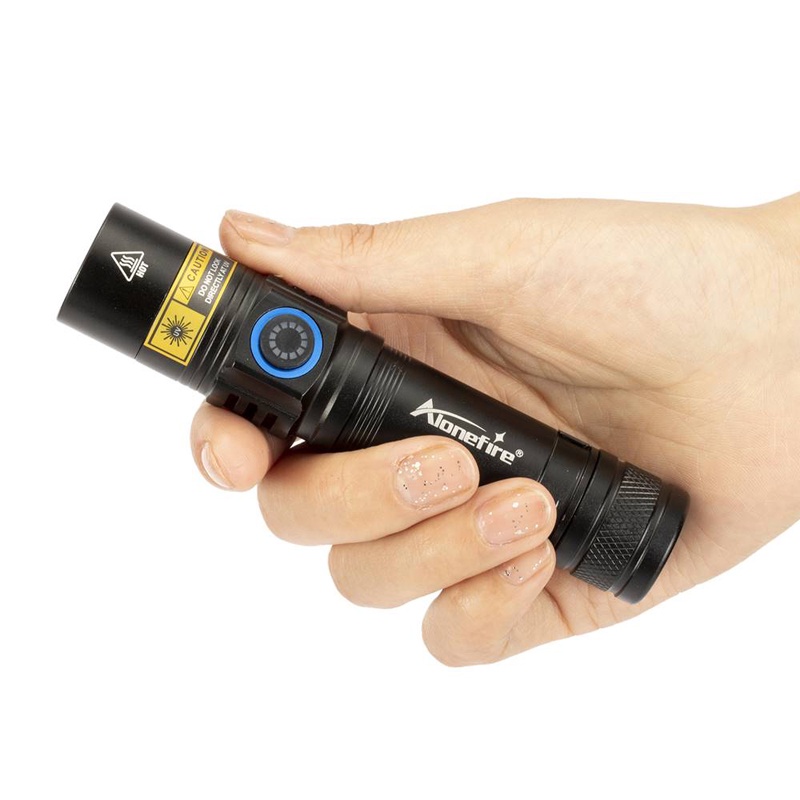Đèn Pin Alonefire SV38 5W Xoay 365nm Chống Tia UV Cho Thú Cưng