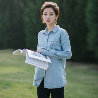 Sơ mi Denim nữ