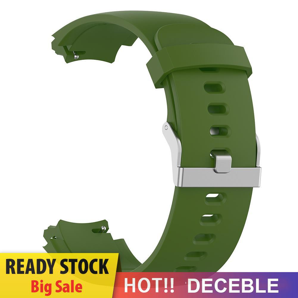 Deceble Soft Silicone Adjustable Watch Strap Bracelet Wrist Band for Amazfit Verge