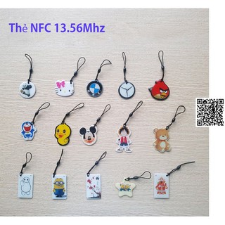 Thẻ Từ hình ngẫu nhiên RFID 125KHz, 13.56Mhz loại sao chép được 614