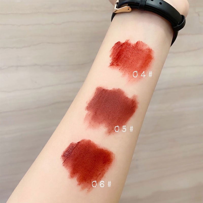 SET 3 màu Son môi HERORANGE mềm mịn tự nhiên dạng lỏng hiệu ứng mờ sương lâu trôi chống thấm nước sáng bóng