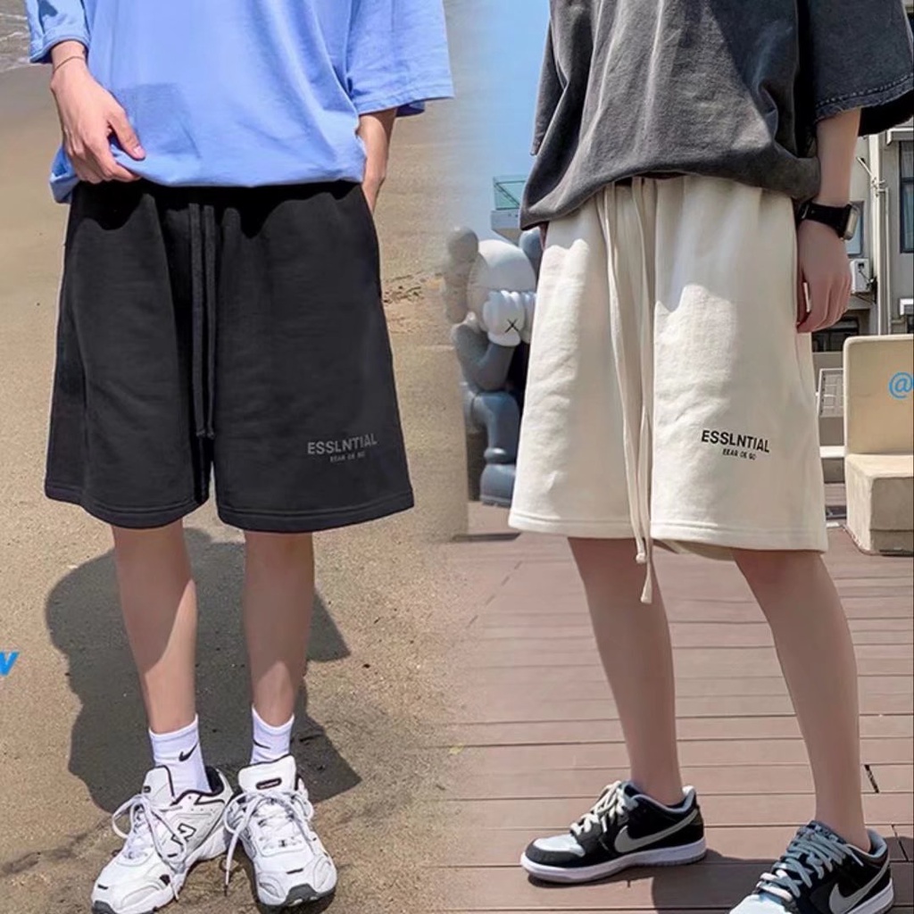 Quần Short Thể Thao Ống Rộng Phong Cách Hàn Quốc Dành Cho Cả Nam Và Nữ