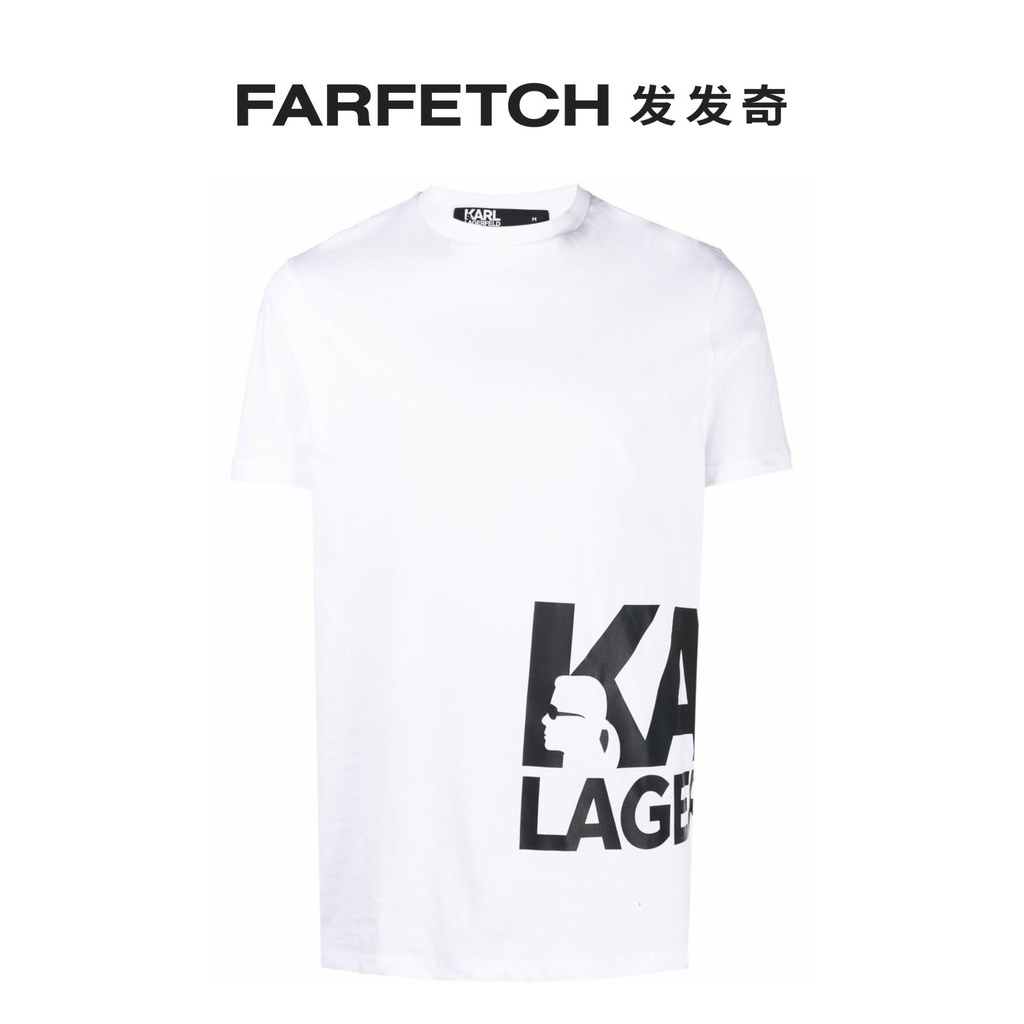 Áo Thun Tay Ngắn In logo KARL LAGERFELD Đơn Giản Thoáng Khí Thời Trang Cho Nam Và Nữ