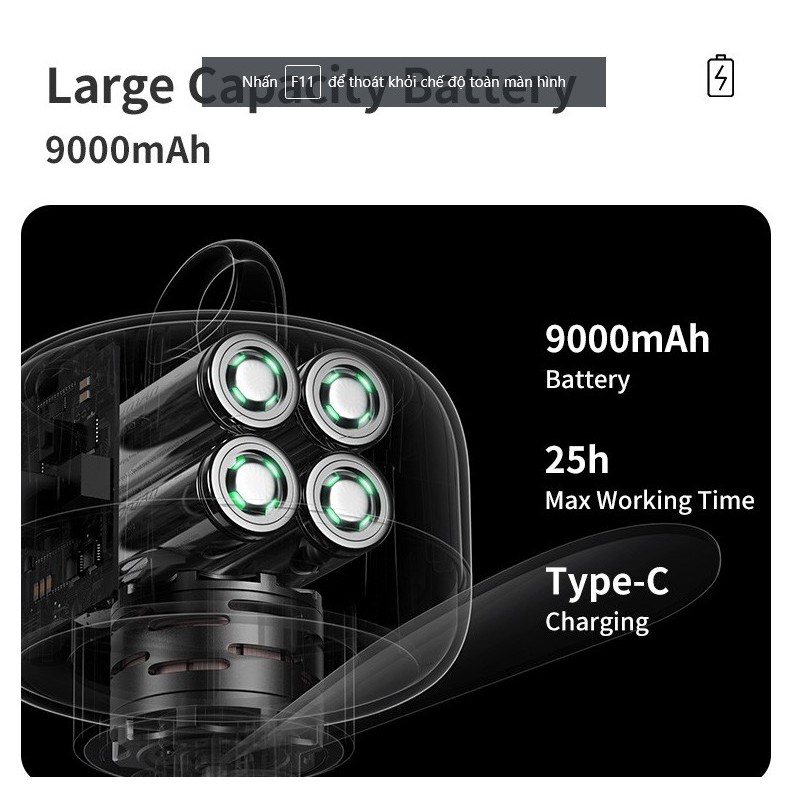 [Hàng Chính Hãng] Quạt trần USB JISULIFE | BigBuy360 - bigbuy360.vn