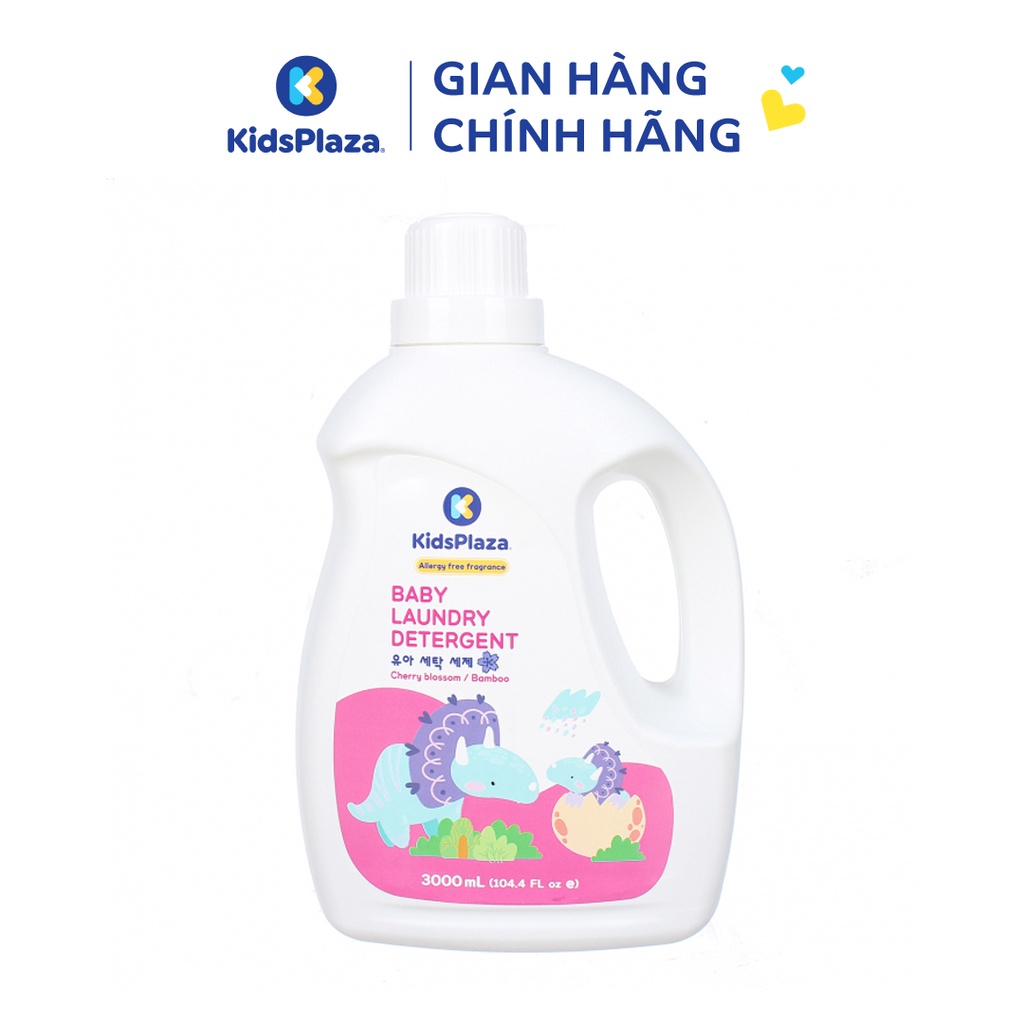 Nước giặt Kids Plaza Nature hương hoa anh đào 3000ml