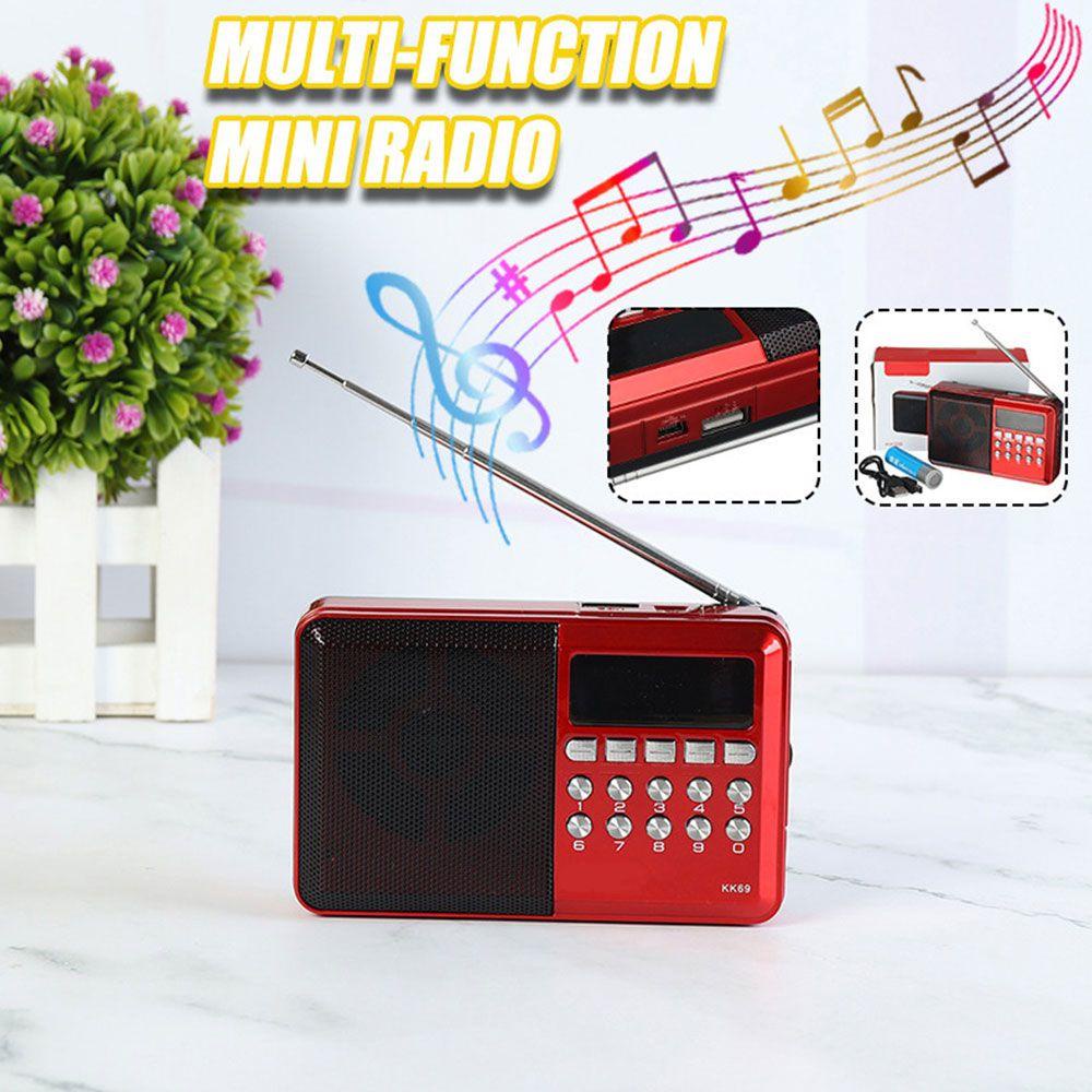 [COD] Radio Mini Cầm Tay Có Ăng Ten Và Sạc USB Chất Lượng Cao