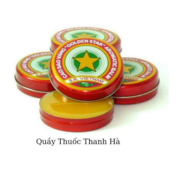 Cao sao vàng trung ương 3 cao xoa cảm cúm,nhức đầu,sổ mũi