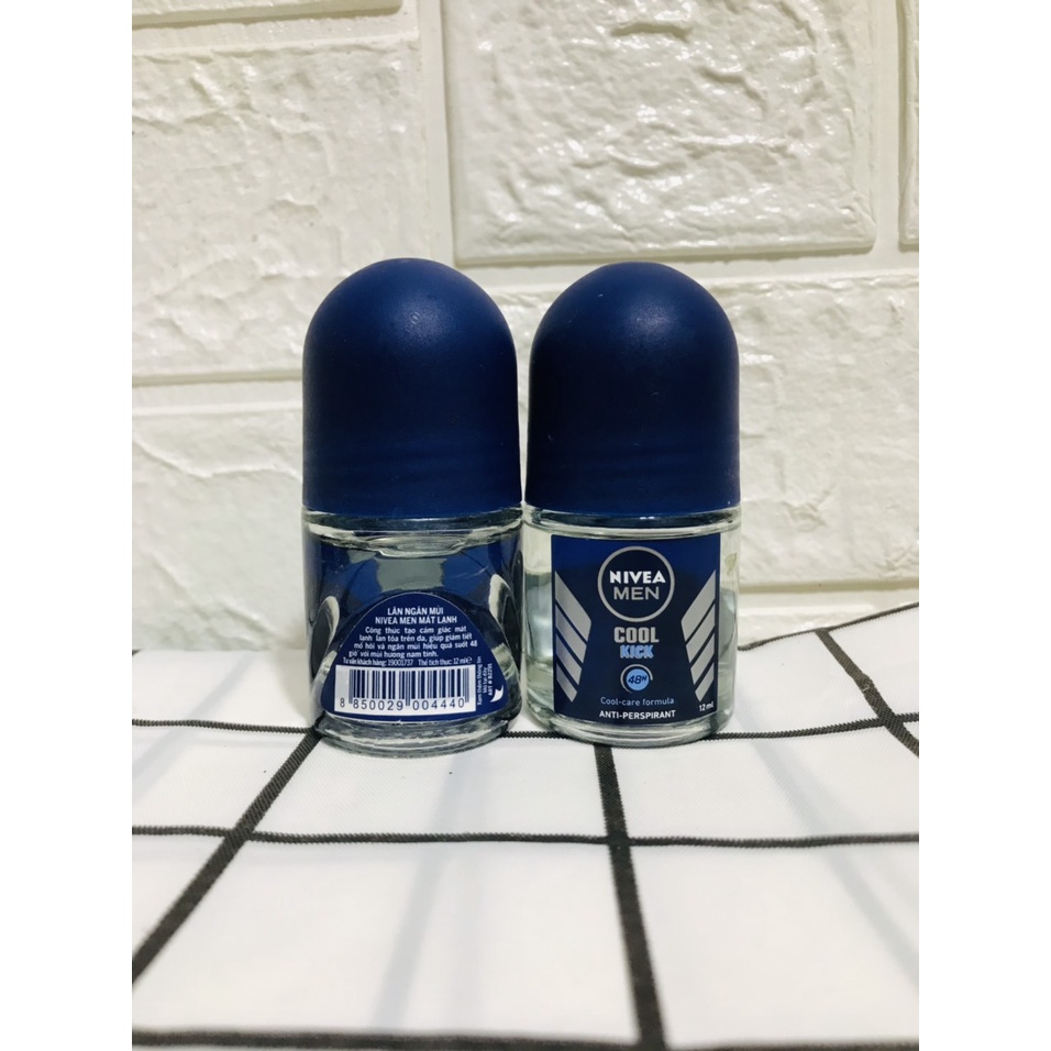 Lăn Ngăn Mùi NIVEA MEN dành cho Nam ( 12ML )