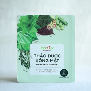 Thảo Dược Xông Mặt - loại bỏ cặn bã, bụi bẩn và độc tố trên da - Dalahouse - Dạng Gói
