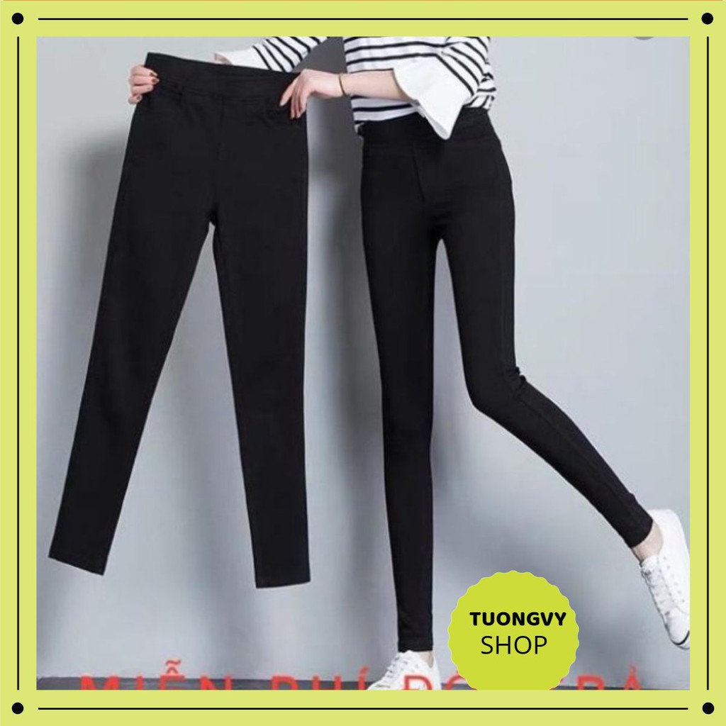 Quần legging 🎀FREESHIP🎀 Quần tregging lưng cao quần nữ công sở lưng cao co giãn 4 chiều