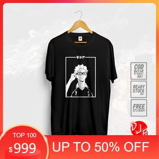SALE HOT - Áo thun Tsukishima Kei Tsukki Haikyuu Karasuno Design Combed mẫu áo giá rẻ