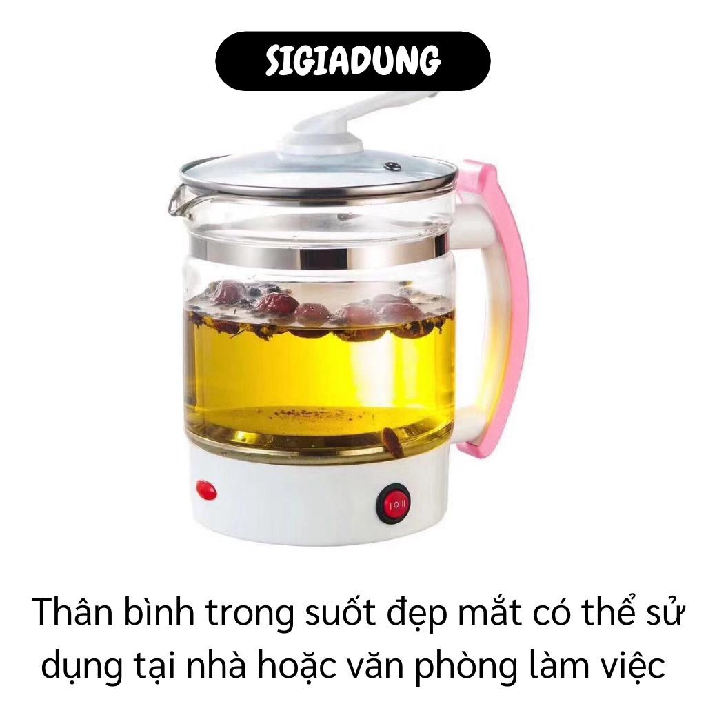 [SGD] Ấm Điện Thủy Tinh - Nồi Thủy Tinh Đa Năng Cách Nhiệt, Chống Sốc, Ấm Đun Siêu Tốc 9520